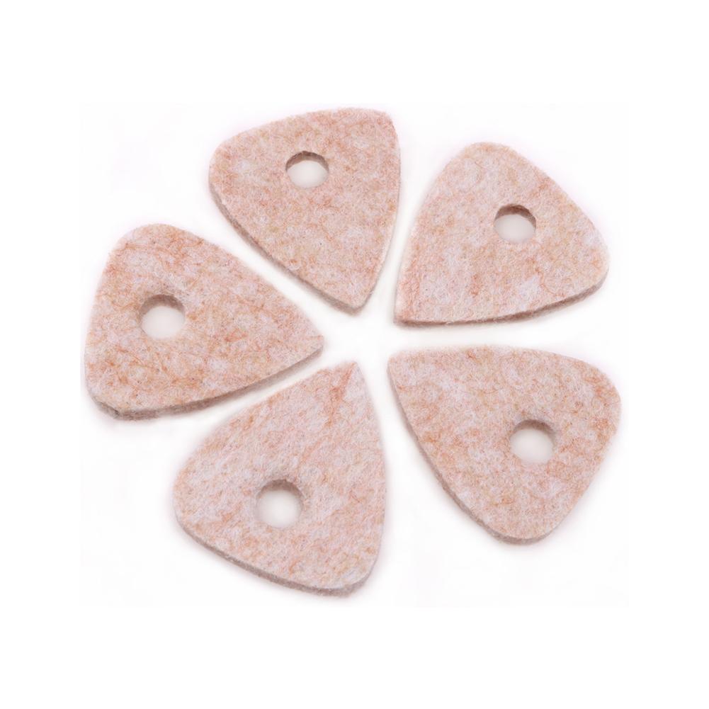 Ukulele plockar skicklig tillverkning filt ukulele plockar mjuka plectrum musikinstrument tillbehör