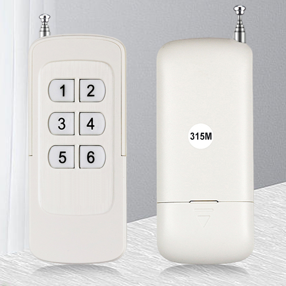 315MHz/433MHz Garage Door Gate Opener 6/8 Buttons Wireless Clone Switch Universal Distance Control Replacement for Vehicle Car