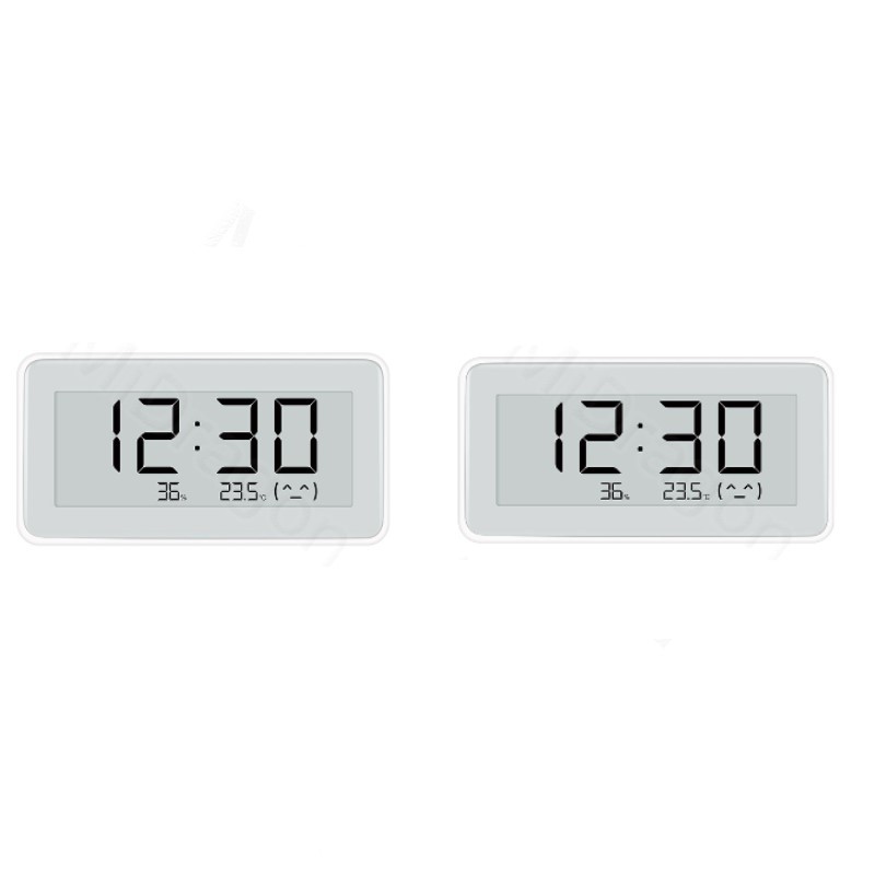 Xiaomi-termómetro e higrómetro electrónico Mijia Pro BT4.0, reloj electrónico inteligente inalámbrico, herramienta de medición de temperatura LCD: 2 Pcs