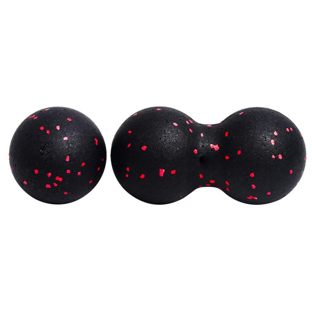 Pinda Bal Fascia Bal Set Training Deep Tissue Massage Bal Kit Voor Myofasciale Trigger Point Release Lacrosse Bal Spier Roll: Red