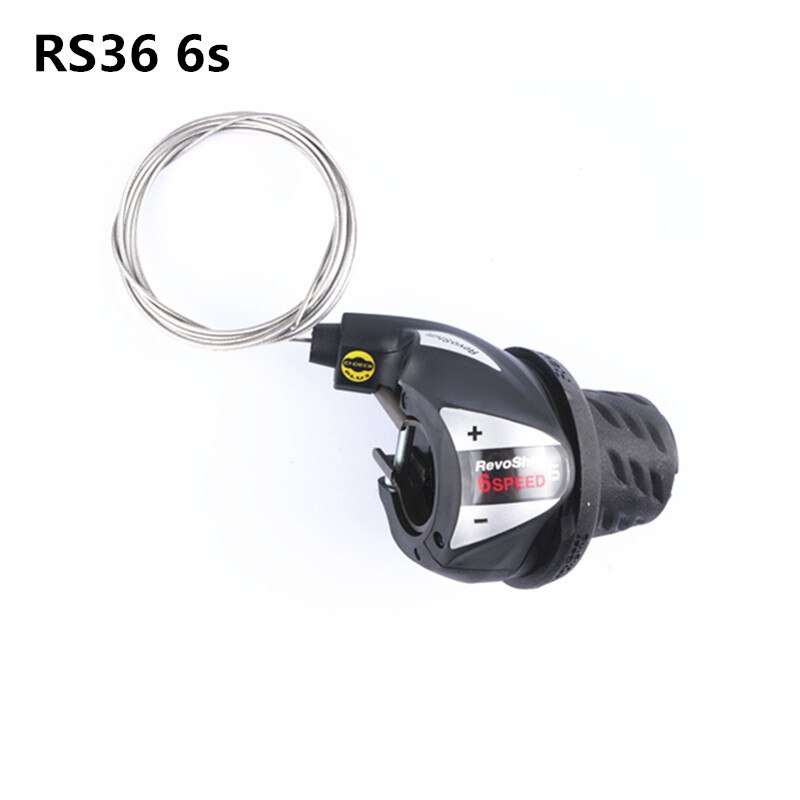 Shimano tourney sl  rs36 rs35 rs25 revoshift bike twist vaihdevipu 3/6/7 nopeus 18s 21s rs35 as rs31 mtb polkupyörän osille: Rs36 6s