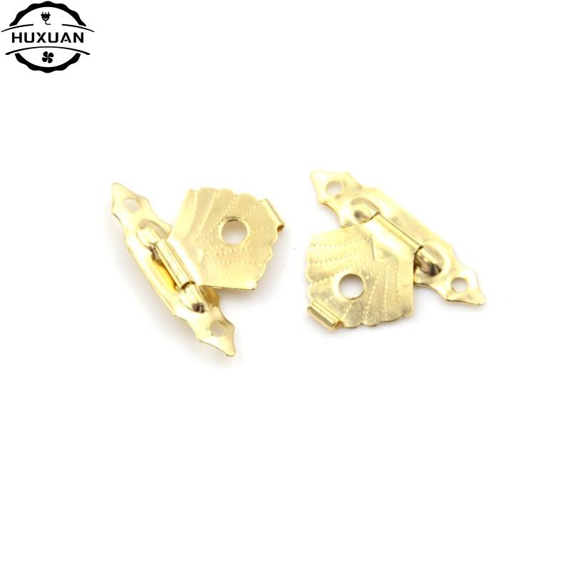 10 Pc Sieraden Geschenkdoos Decoratieve Hasp Klink Mini Antieke Ijzeren Plaat Houten Case Hasp Voor Thuis Finuture Gesp Sluiting lock