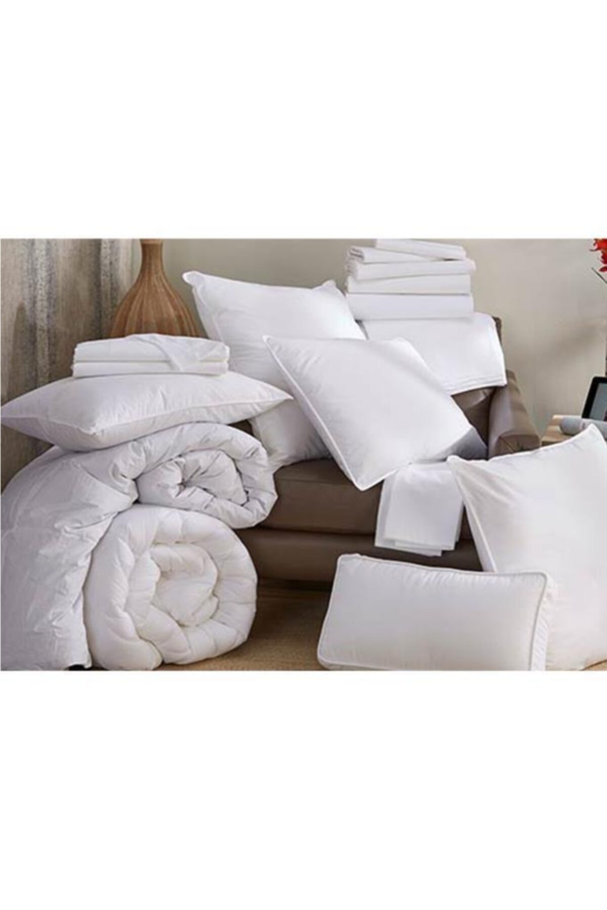 Perlehome Dubbele Persoonlijkheid Silicon Quilt Set + 2 Kussen Zachte Comfortabele Flexibele Dubbele Dekbed Set