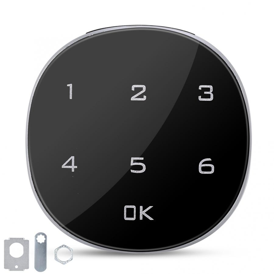 Cabinet Safe Lock Touch Screen Digital Electronic Password Coded Lock for Cabinet Mailbox File Sauna Drawer Password Lock