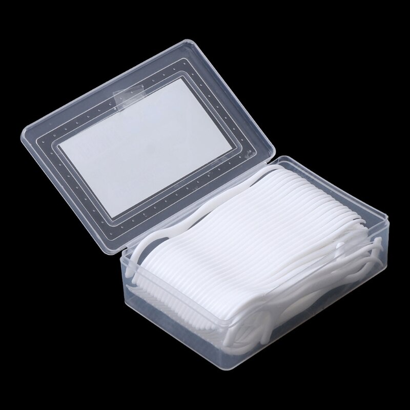 Fil dentaire, 50 pièces, cure-dents, soins buccaux, 40jd