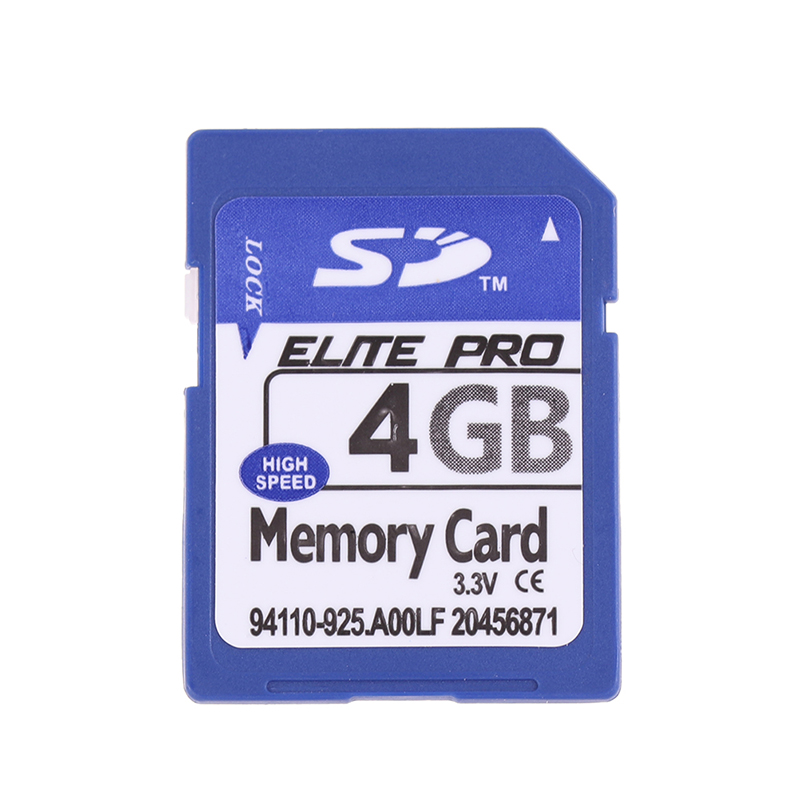 1 tarjeta SD de 1GB, 2GB, 4GB, 8GB, 16GB, 32GB, 64GB, tarjeta de memoria Flash Digital segura con funda protectora de joya: Marrón