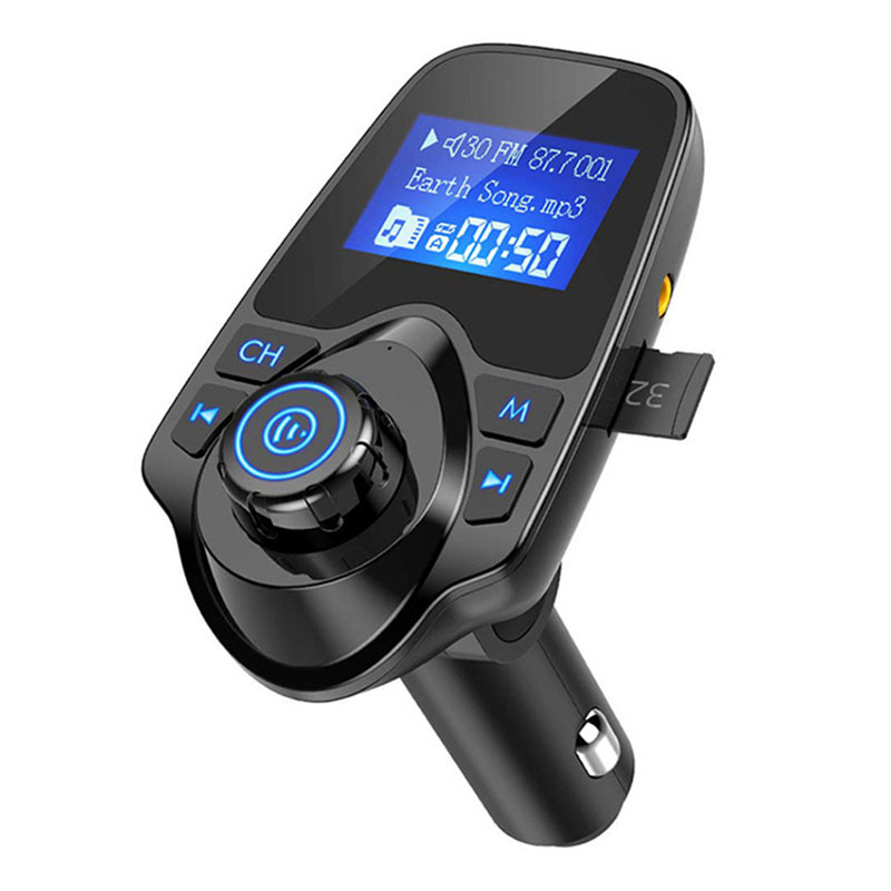 12V Auto MP3 bluetooth Player LCD Screen Display Auto MP3-Spieler Schnelle Lade FM Transmitter Hand-freies FM modulator Auto Kit