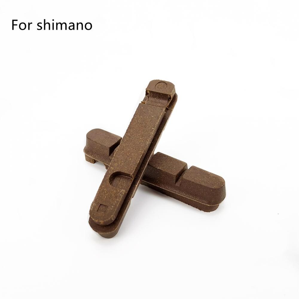 ! Cork brake pads for carbon rims road bike brake pads used for carbon wheelset rim brake pads