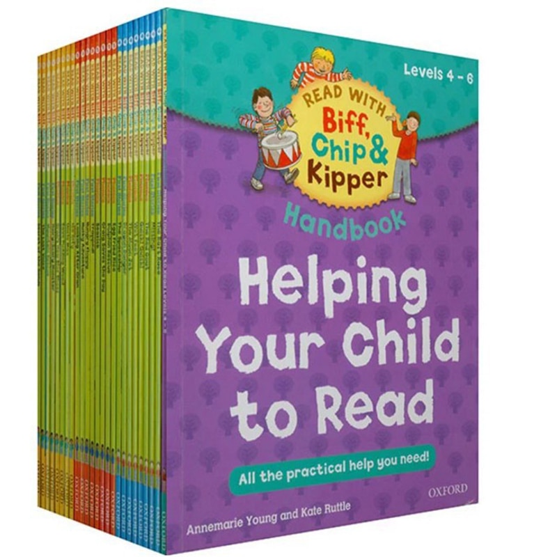 25 Boeken/Set Oxford Lezen Boom Lezen Met Dreun, chip & Kipper Hand Boek Helpen Uw Kind Praktische Kids Engels Prentenboek