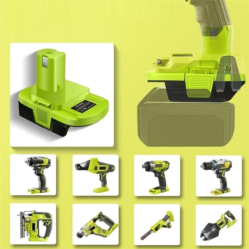 Abkw-akku-konverter, ryobi lithium-akku-konverter, lithium-akku-adapter, akku-konverter für elektrowerkzeuge
