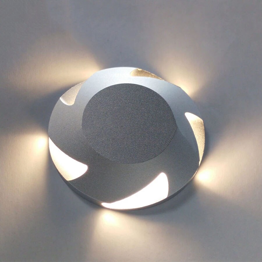 3W 12V IP67 Led Deklicht Outdoor Trappen Stap Lamp Verzonken Vloer Licht Buiten Waterdichte Spot Licht Verzonken ondergrondse Lamp