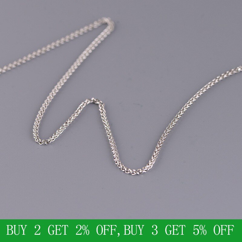 BALMORA-colliers avec chaînes en argent Sterling 925 pour femmes et hommes, bijoux pendentif, 1.8mm 16 à 24 pouces
