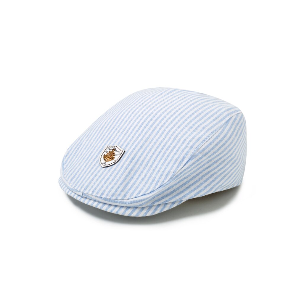 Bébé chapeaux enfant en bas âge -né casquettes réglable béret casquette pour 1 2 3 garçons plus récent Plaid lettre garçon chapeau de soleil haut en coton chapeaux mignon: Default Title