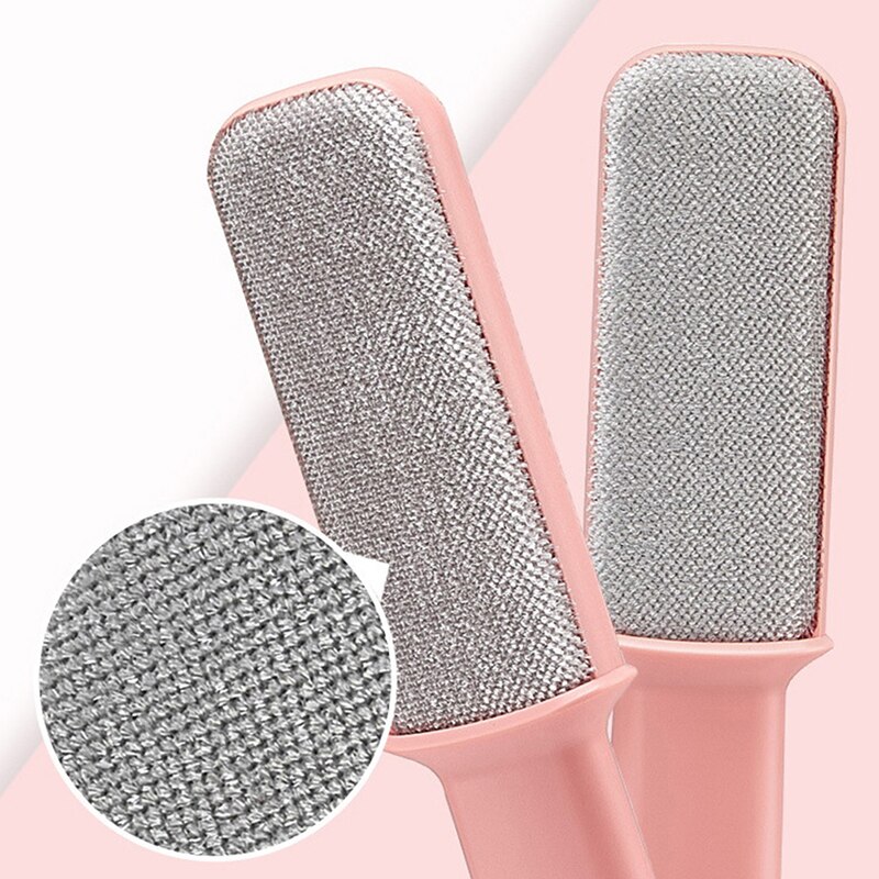 1Pc Magic Schoon Borstel Herbruikbare Zelfreinigende Pet Hair Brush Set Dubbele Lint Remover Bont Scrub Kleding Tas stof Brusher