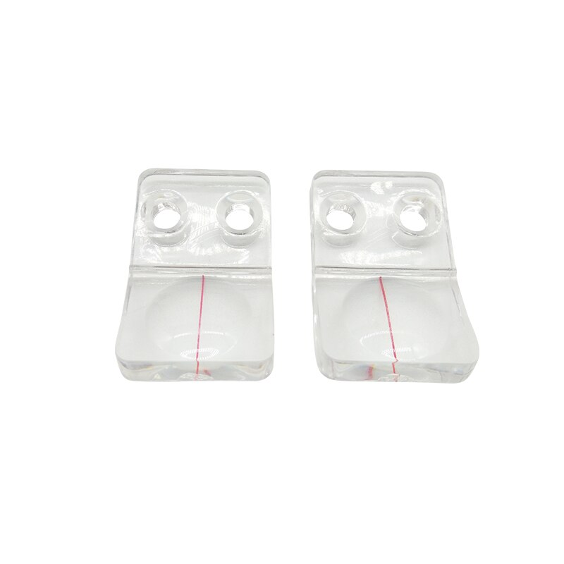 5 Pcs 18*25*6 and 30*25*7 Magnifying Glass Magnifying Lens for Sliding Table Saw