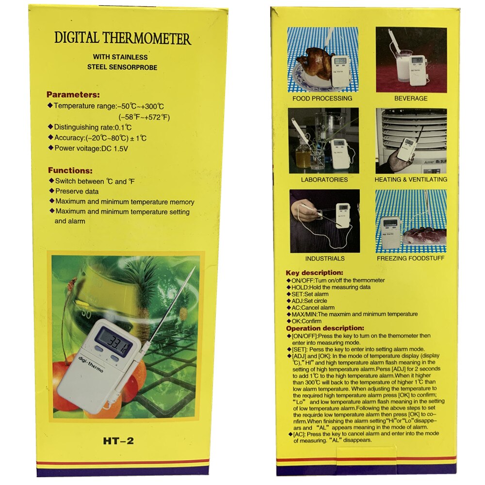 Digital thermometer,Air conditioning thermometer, industrial thermometer,Refrigerator thermometer