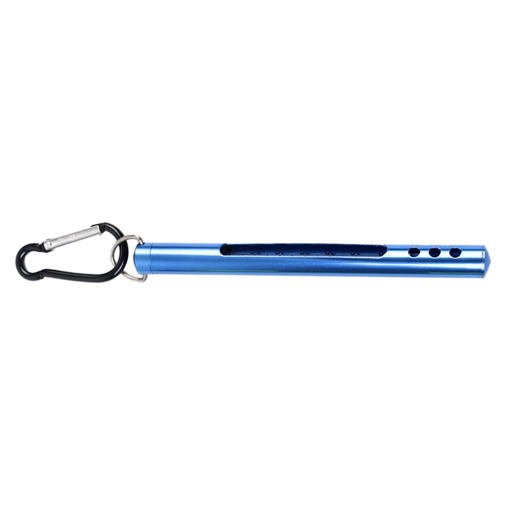 Water Thermometer Fishing Thermometer with Carabiner for River Lake: Blue