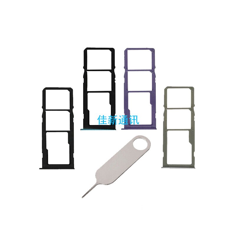 For Samsung Galaxy A21 A215F Dual Single SIM Card Tray Holder Slot SD