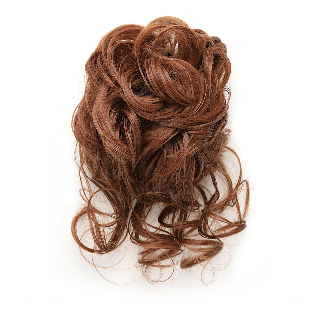 Chignon chignon désordonné synthétique, pince à griffes, chignon bouclé, chignon ondulé, longue barbe, queue de cheval ébouriffée, chouchou pour 03/Wear: T27/30/4