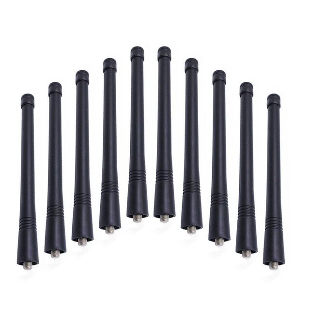 10pcs VHF 136-174Mhz Moto Style Antenna for MOTOROLA GP328 GP338 GP68 GP88 GP88S GP300 CP200 EP350 EP450 HT1250 Walkie Talkie: VHF Antenna 1