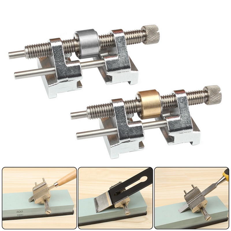 Angle Sharpening Sharpener Chisel Sharpener Side Clamping Fixed Angle Honing Guide For Wood Planer Blade Flat Edge Sharpening