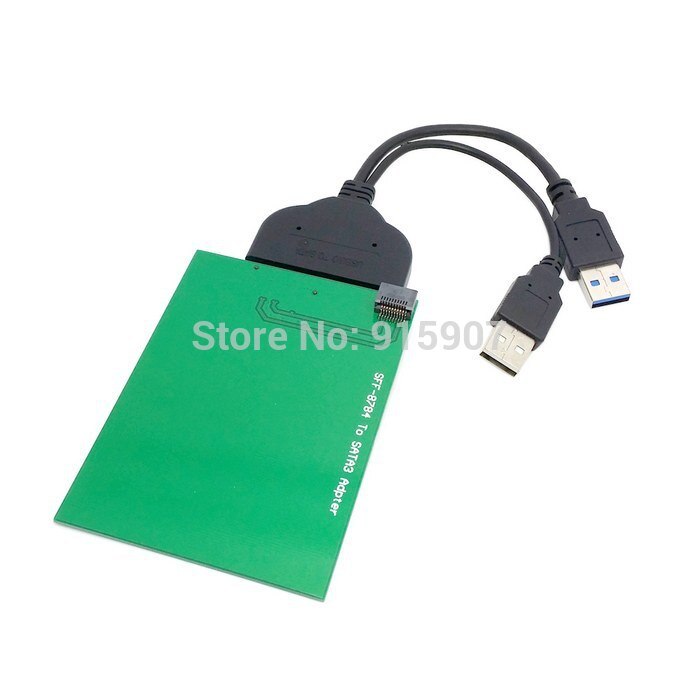 Cablecc – adaptateur de disque dur CY USB 3.0 vers SATA Express 2.5, 22 broches, SFF-8784 pouces