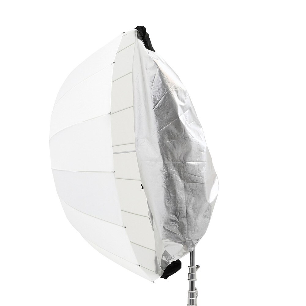 Godox UB-85D 85Cm Wit Parabolische Reflecterende Transparante Zachte Paraplu Studio Licht Paraplu Met Zwart Zilver Diffuser Cover