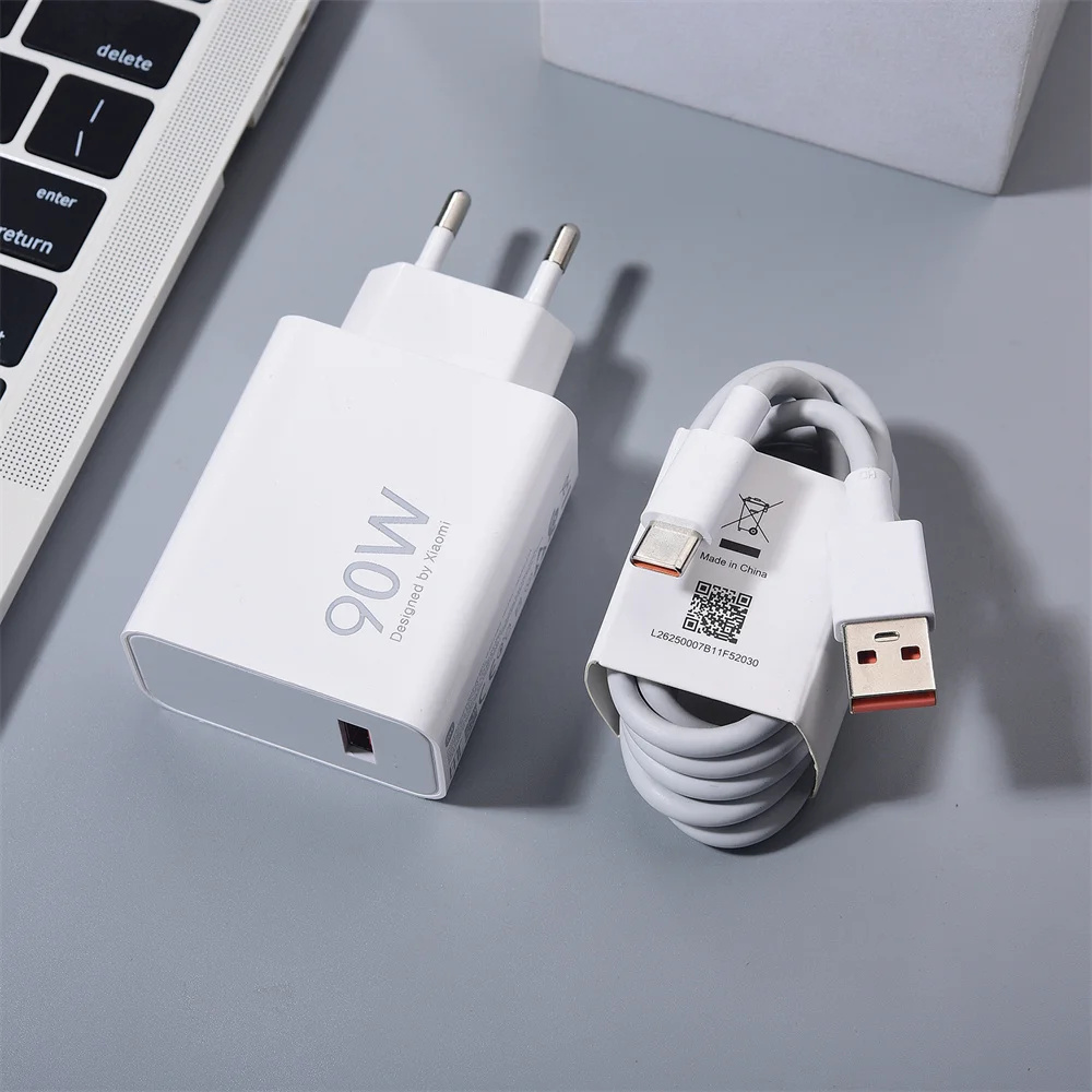 Original Xiaomi 90W GaN Charger Turbo Fast Charge US EU Power Adapter For Mi 15 14 13 Ultra 12 11 Pro Poco X7 Pro Redmi Note 13: US