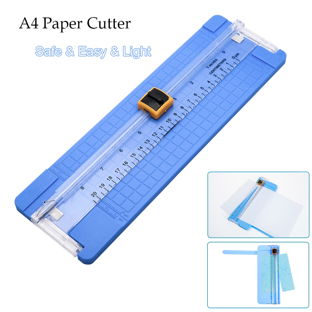 A4 Precision Rotary Guillotine Paper Photo Trimmers Cutter Ruler Craft Paper Cutter Die Cutting Machine Office Supplies