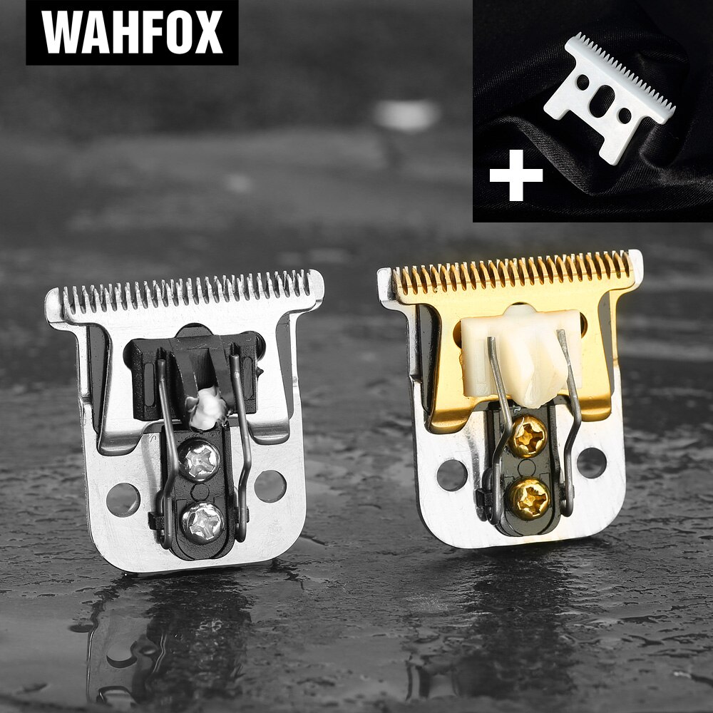 Wahfox Vervanging Steel Blade Set Voor Andis D7 D8 Slimline Pro Li Tondeuse Trimmer Met Keramische Mes