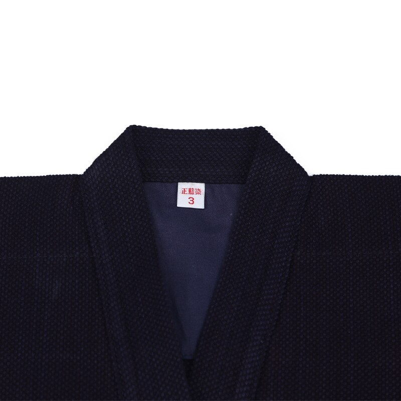 Mały cierń Zhenglan barwione jednobarwne ubrania kendo czarne taekwondo dla dorosłych taekwondo kendo odzież