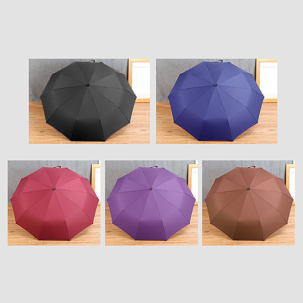 Super Windproof Automatic Umbrella Folding Umbrella Men's Business Umbrella Wind Resistant Big Umbrellas Rain For Men Travel