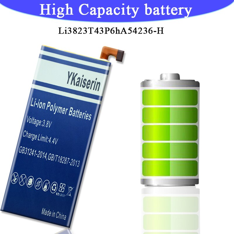 4200mAh Li3823T43P6hA54236-H Replacement Battery For ZTE Blade S6 5.0" QingYang 2 G717C G718C A880 B880 Nubia Z7 Mini NX507J