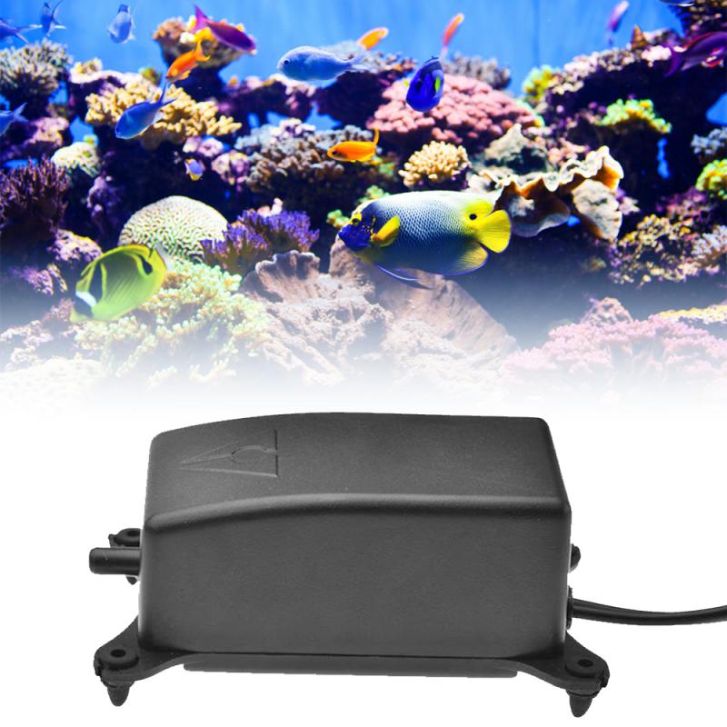 Ultra Silent Aquarium Luchtpomp Luchtpomp Ultra Stille Aquarium Beluchter Vijver Pomp Slang Uitstromer Hydrocultuur Zuurstof Plaat