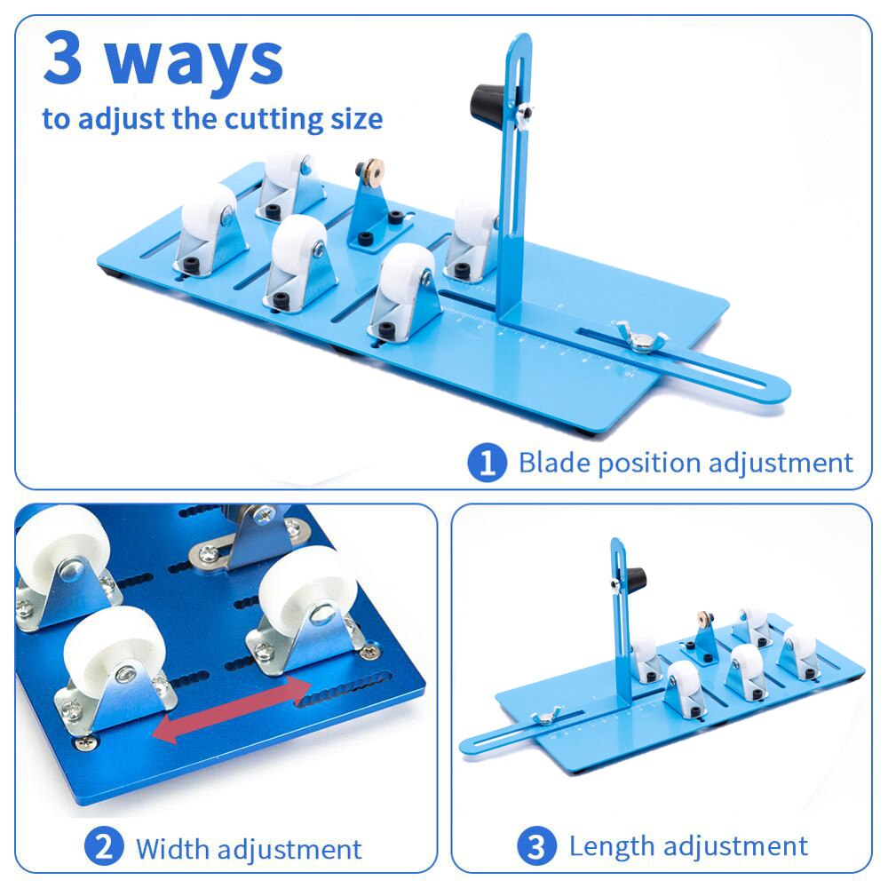 Glass Bottle Cutter Tool Roller Glass Cutter Square Round Wine Beer Glass Sculptures Cutter Machine Glass Cutting Bottles Holder
