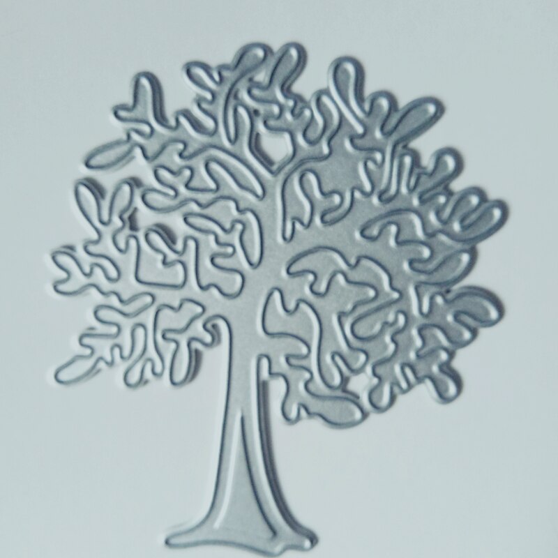 Metal Tree Style Cutting Dies Embossing Stencils Stamps For Diy Scrapbooking Die Emboss Folders Paper Card Making Craft Supplies