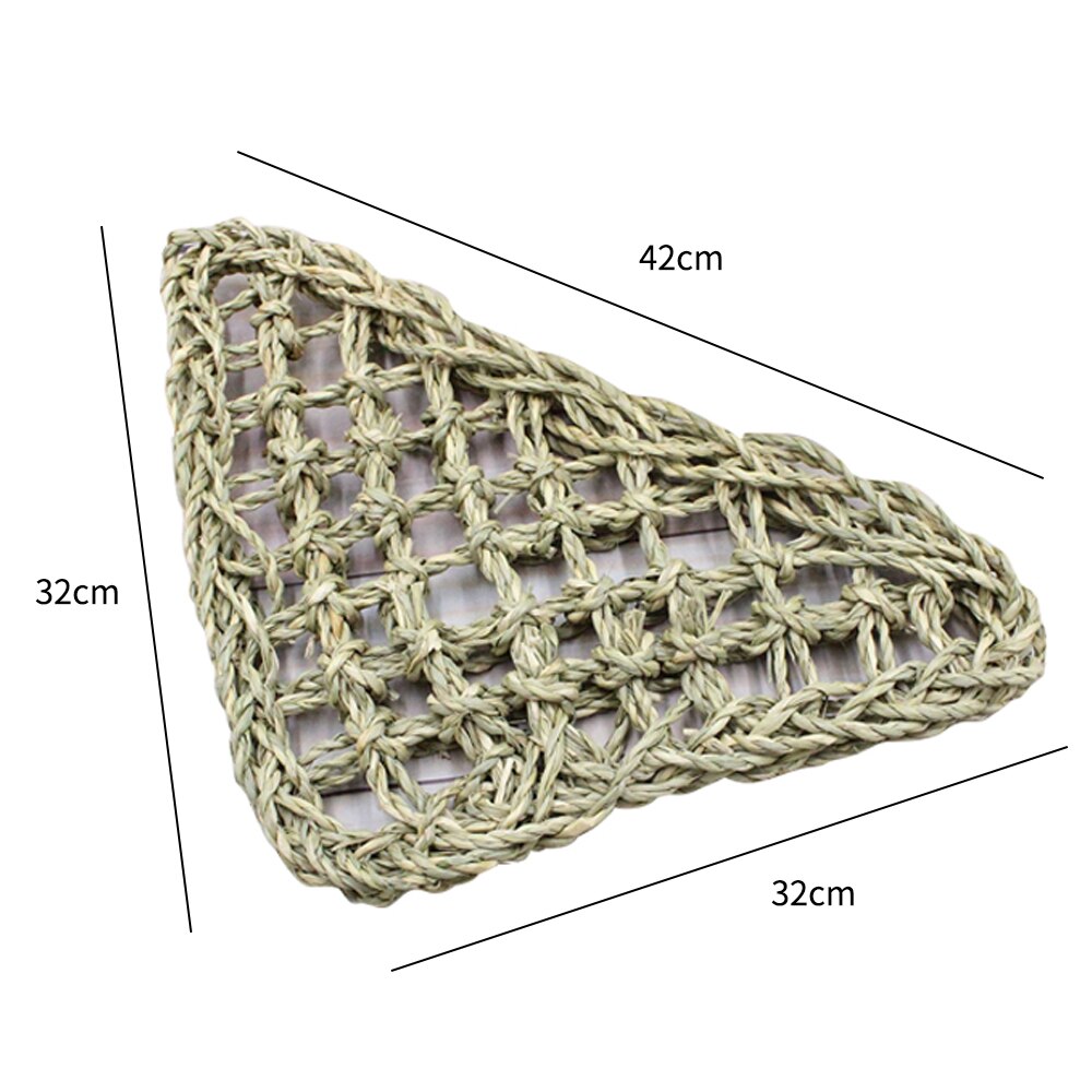 Reptile Platform Hammock Lizard Lounger Hammocks Geckos Hanging Net Tank Decor: 32x32x42CM