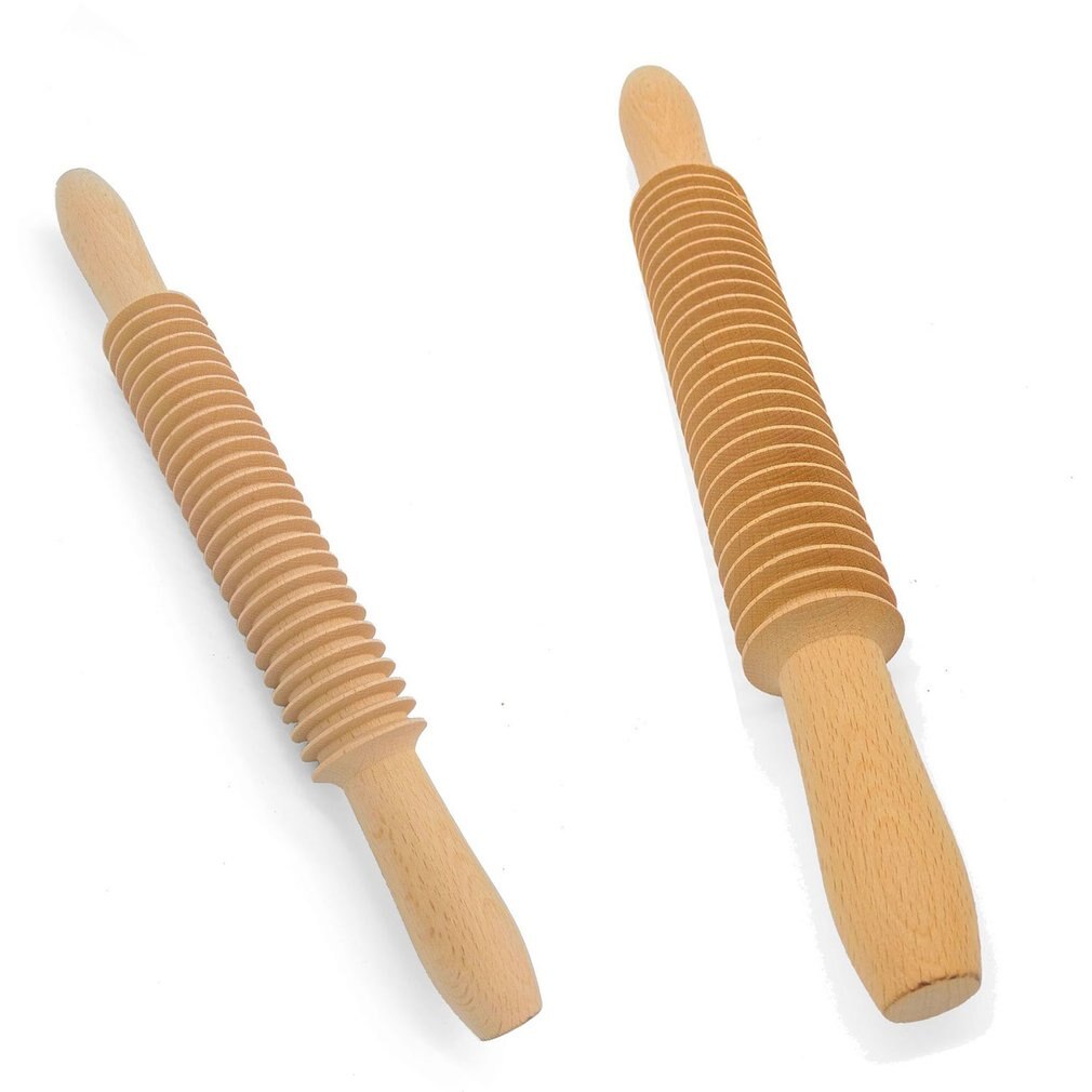 Noodle Rolling Pin Noodle Cutter Thread Rolling Pin Pasta Stick Noodle Cutter Beech Pattern Noodle Stick