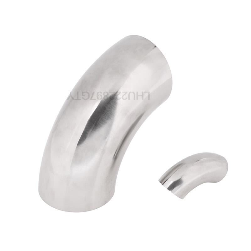 1PC Automobile Exhaust Pipe Muffler Turns into Stainless steel Elbow 90 Degree