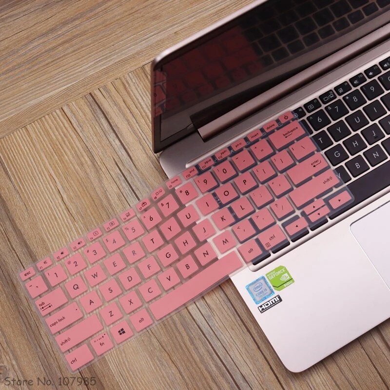 Funda protectora para teclado de portátil Asus Zenbook 14, UX433, UX433F, Ux433Fn, UX433FLC, ux433tac, Ux433Fa, 14 pulgadas: Pink