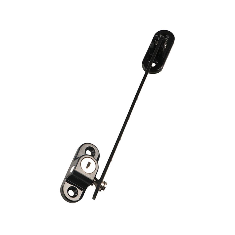 Ventilasjonsvinduåpningsgrense størrelse vindstøtte innvendig åpning fast barnesikring sikkerhet sikkerhet stopp vindusstopper hotell