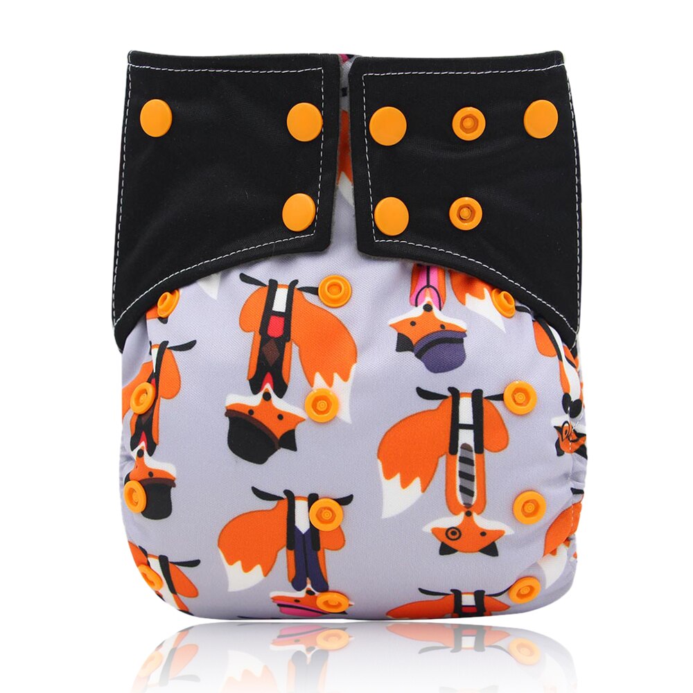 Ohbabyka Wasbaar Luiers Bamboe AI2 Doek Luier Herbruikbare Nappy Liners Luiers Maat Verstelbaar Fralda De Pano
