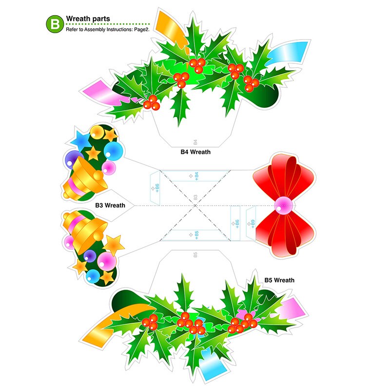 DIY Pop-up Card Christmas,Handmade 3D Anniversary Greeting Card Paper Model,Postcard Invitation Papercraft,Craft ER-136