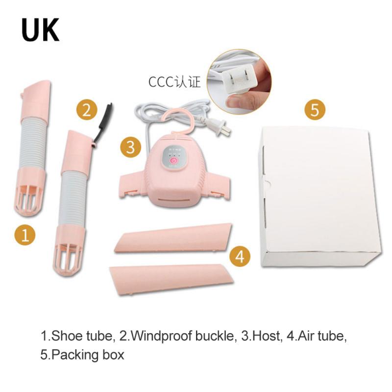 Electric Clothes Drying Rack Shoe Heater UK US EU Plug Smart Hang Clothes Dryer Outdoor Mini Folding Available Clothing Heater: 05