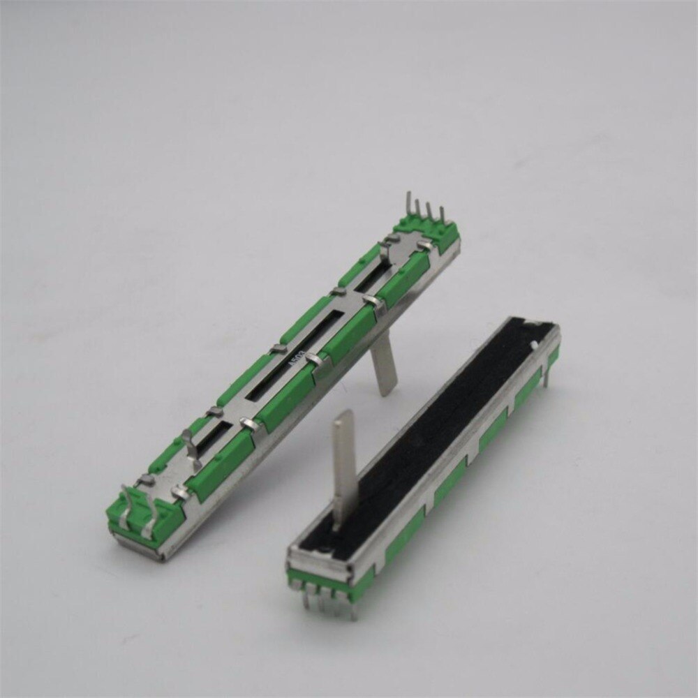 10 stk / lotoriginal behringer soundcraft 7.5 cm 75mm b20 kx 2 dobbelt lige glidepotentiometer  b20k