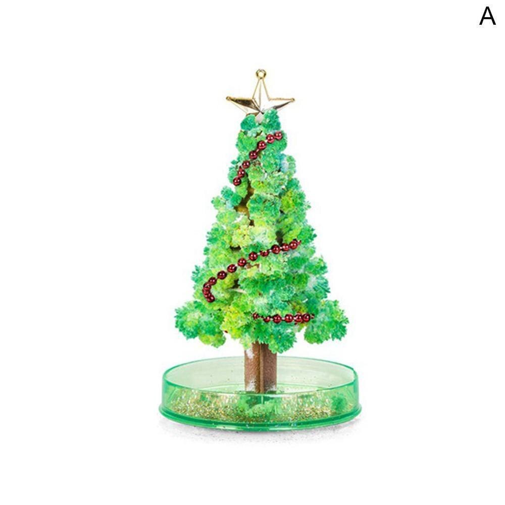 Growing Christmas Tree - Crystal Toy Stocking Filler Boys Girls paper christmas tree: A