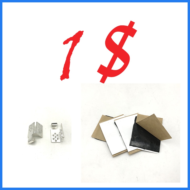 1 usd til 2 stk clips  + 4 stk isoleringspastaer varmefilm tilslutningstilbehør