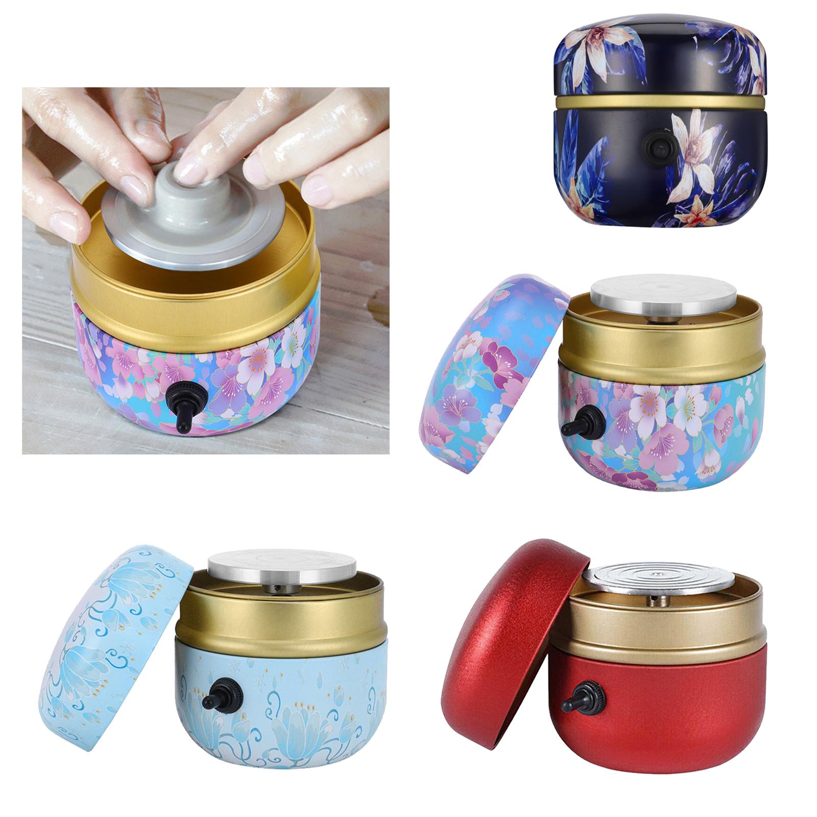 Small Electric Pottery Wheel Forming Machine for Beginners Kids Crafts