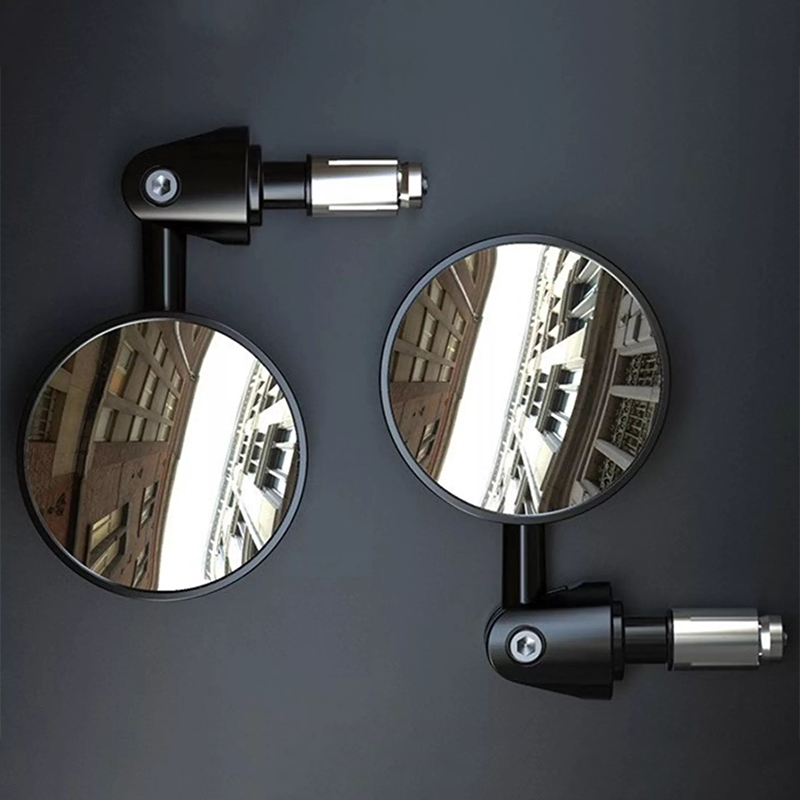 Specchietto retrovisore per manubrio moto Specchietto retrovisore esteso per manubrio Specchio piccolo per punto cieco Specchietto girevole di sicurezza per vista ampia