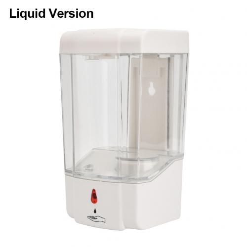 900ml Smart No Touch Wall-mount Foam Liquid USB Powered Soap Dispenser Container: Liquid Version